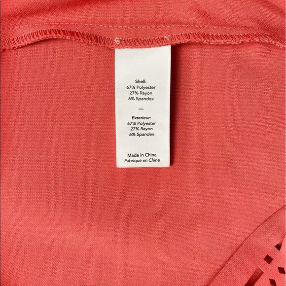 NWOT Likely Women's Solace Long Sleeve Eyelet Laser Cut Out Mini Dress - Picture 6 of 6